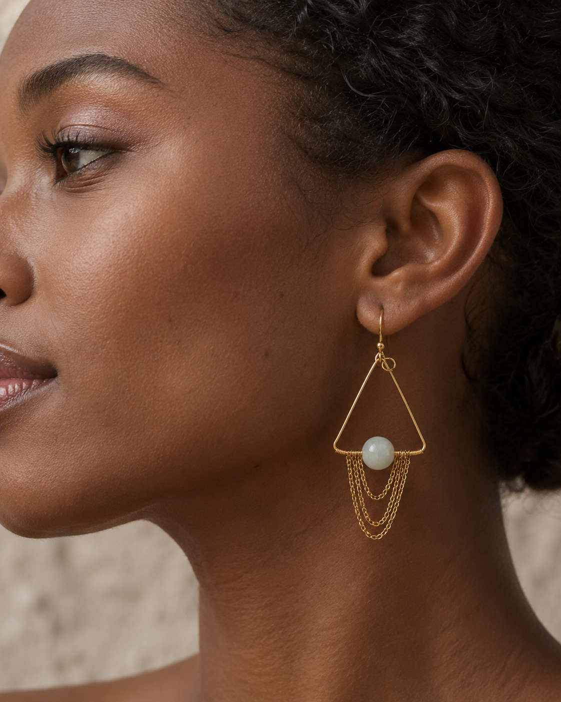 Boucles d'oreilles EA0024 porté