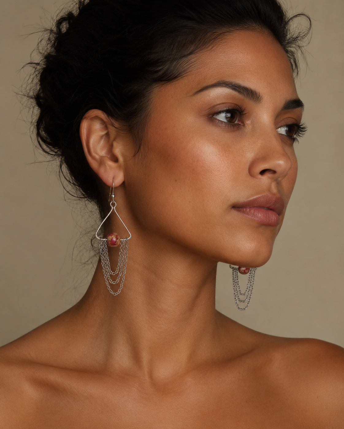 Boucles d'oreilles EA0030 porté