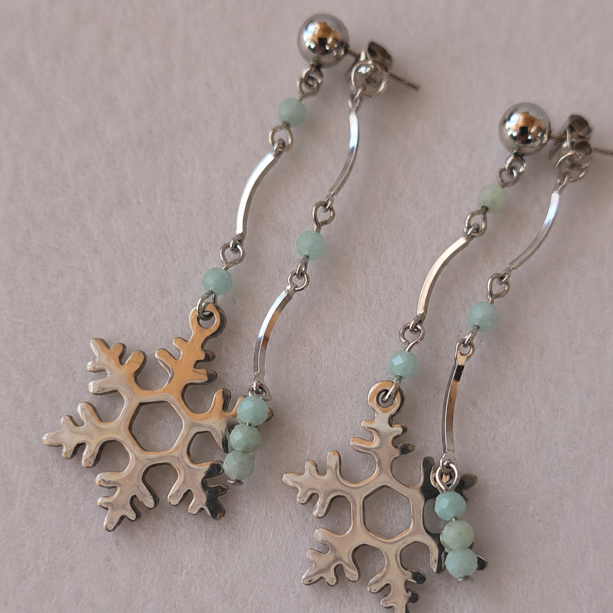 Boucles d'oreilles EA0033 porté