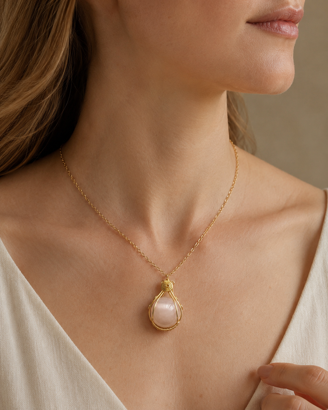 Collier NE0033 porté